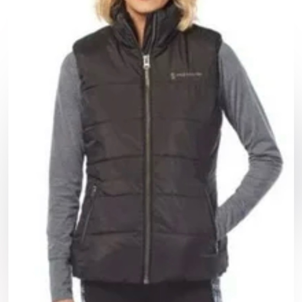 Free Country Women’s Lightweight Soft & Cozy Down Vest SZ M ZIPPER 2 pocket NWOT